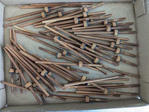 Complete set pitman rods - of,