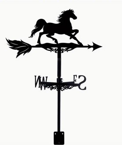 New metal running horse - new,