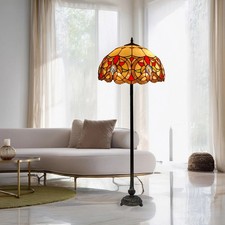 Tiffany 16" Floor Lamp Stained