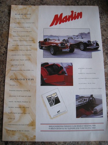 Marlin cabrio roadster - marlin,