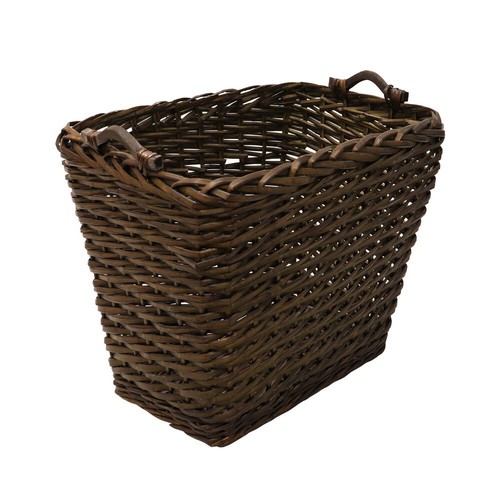 Jvl dark willow log basket - jvl,