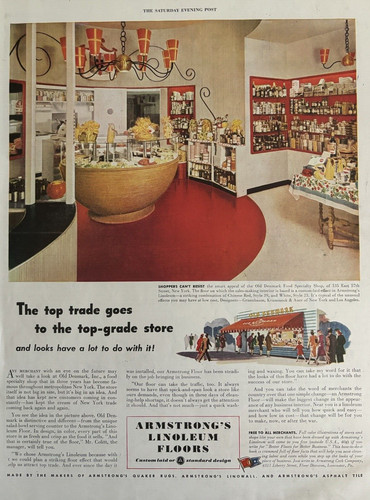 1943 armstrongs linoleum - 1943,