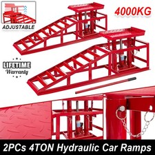 4 ton Hydraulic Car Ramps 2PC