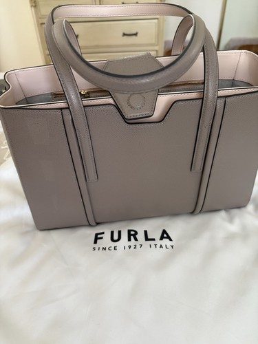 Furla leather bag - furla,