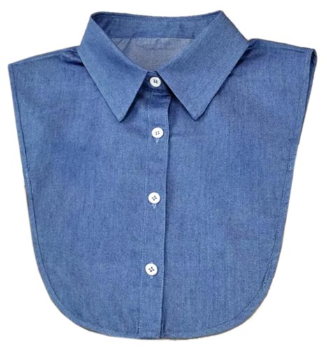 Aruileo denim fake collar - fake,