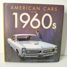 American Cars Of The 1960s Hardcover Book By The Auto Editors Of Consumer Guide