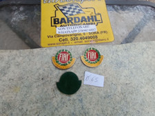 Fiat 124- 131 Abarth -  2 Stemmi campione del mondo - in metallo adesivi