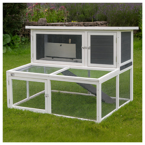Kct 4ft rabbit hutch - kct, double