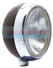 7" Cibie Oscar Replica Dipped/Full Beam Driving Light Lamp Stainless Steel H4