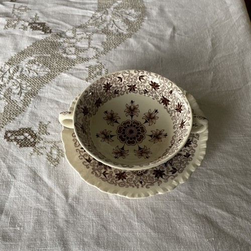 Masons brown and white - (4),