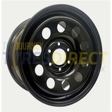 17x8 BLACK MODULAR STEEL WHEEL