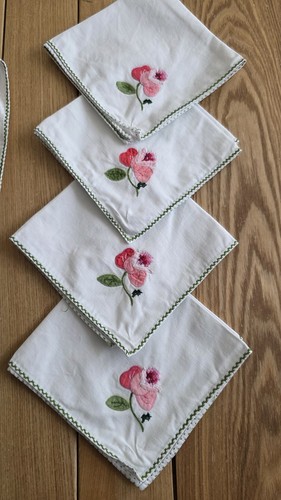 Vintage white applique - vintage,
