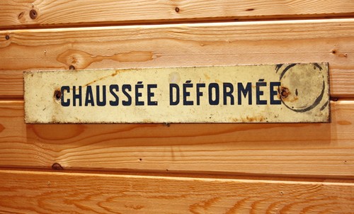 Vintage 50cm french road - 50cm, sign