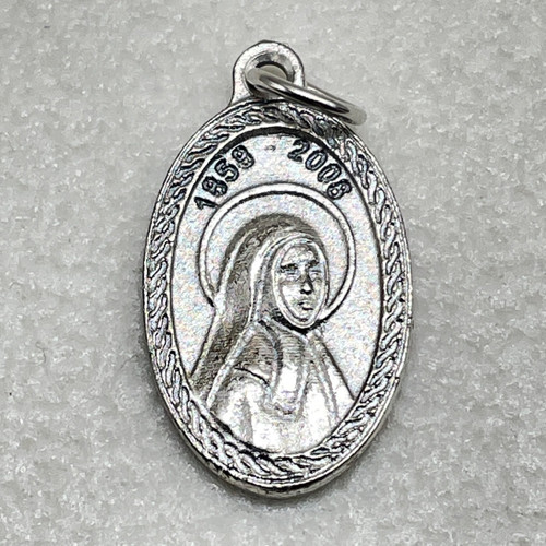 Vintage lourdes medal - vintage,