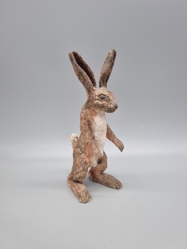 Studio pottery ceramic hare - a,