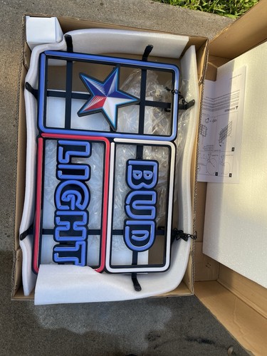 Animated bud light texas - animated, flag