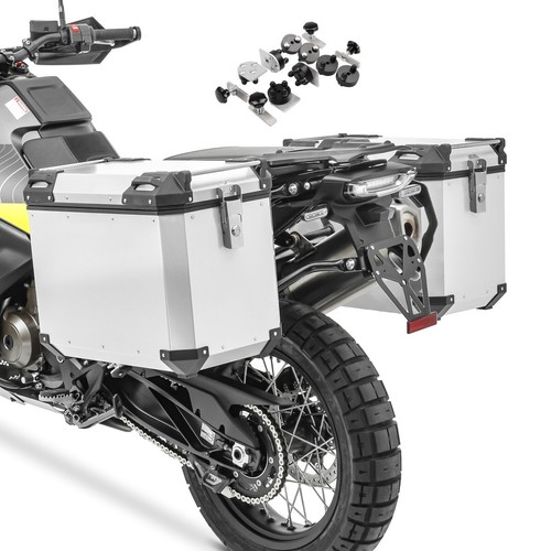 Aluminium panniers set - panniers, for