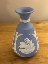 Wedgwood Blue Jasperware Vase