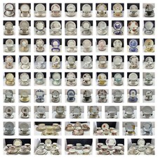 VINTAGE CHINA TEA TRIOS  -