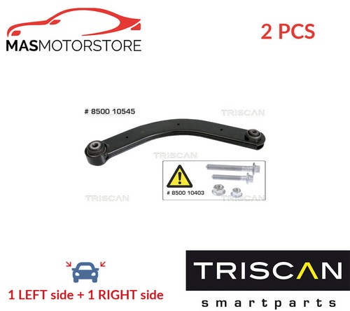 Track control arm pair - lh, rh