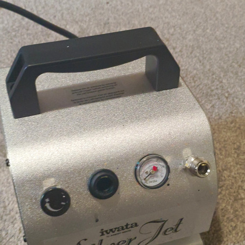 Iwata silver jet - jet, metal