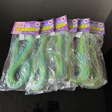210 Coloured Scoubidou Strings Scubidu Scooby Knit Craft Scoobies Doo Artwork