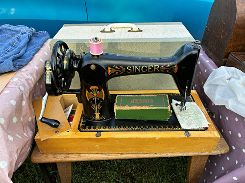Singer 66k hand - 66k, crank