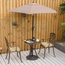 3 Piece Cast Aluminium Garden