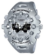 Casio G-Shock GA-V01 Series Big Case (49mm) Silver Dual-Display Dial