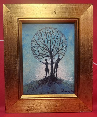 Aboriginal art tree - aboriginal,