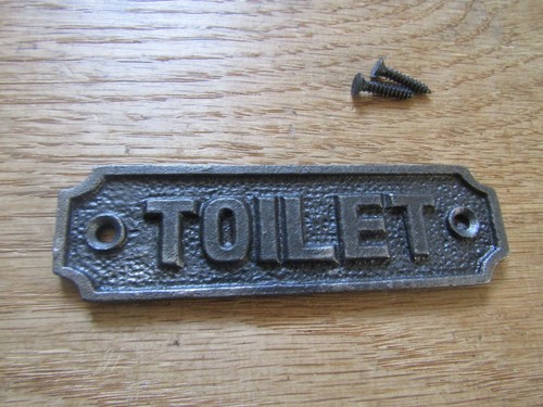 Inch toilet solid - 4, iron