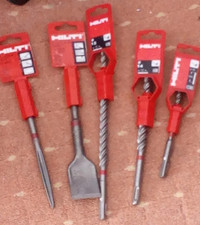 HILTI drill bits x 3 + HILTI