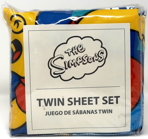 The simpsons twin bedsheet set - bedsheet,