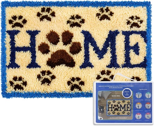 Rocky chao latch hook rug - latch,