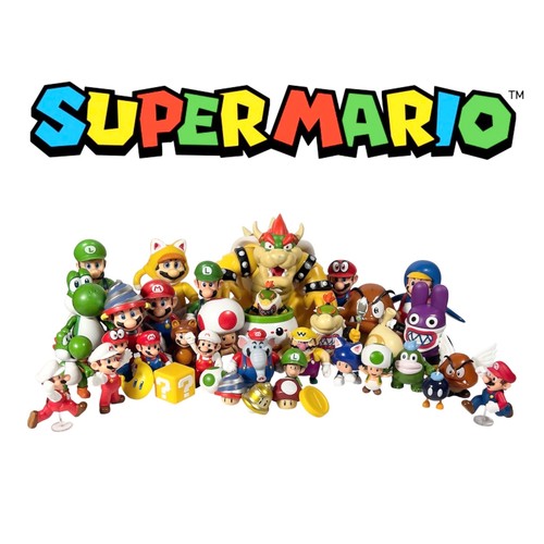 Super mario bros figures jakks - super,