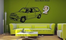 RENAULT 5 GT TURBO - WALL ART