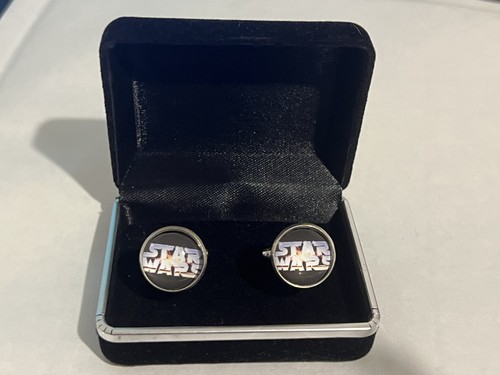 Men cufflinks star - -, wars