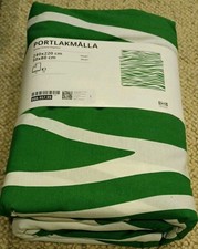 IKEA Portlakmalla King-size Duvet Cover Set with 2 Pillowcases