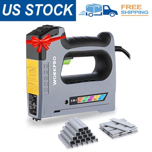 Workpro electric staple - 5-in-1,