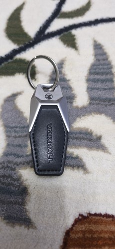 Vauxhall leather keyring - vauxhall,