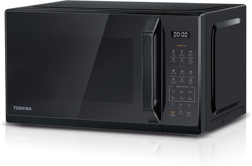 Toshiba black mirror microwave - black,