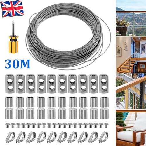 30m stainless steel garden - stainless,