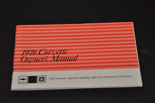Original nos 1976 corvette - original,