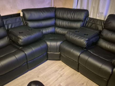 Leather Recliner Sofa 3 2