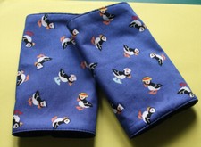 SALE*BABY CARRIER DRIBBLE/SUCK TEETHING PADS/STRAP PROTECTORS.Puffins.Ergo,Tula.