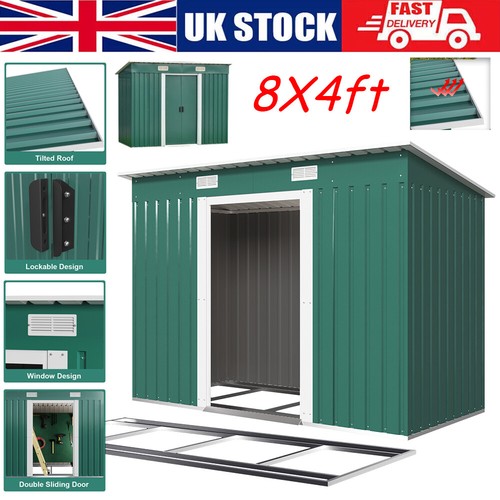 4ft garden storage shed - x,