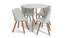 Habitat Quattro White Dining