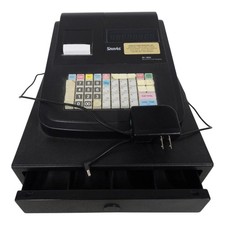 SAM4S ER-180UB Electronic Cash Register & Drawer Retail w Power Cord & Receipt