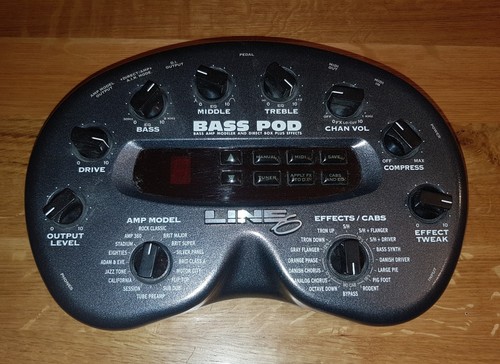 Line bass pod multi effect - line, 6