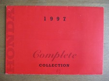 Honda Range UK Sales Brochure (1997), Inc RC45, NSR125, NSR500v, RS250, CR500